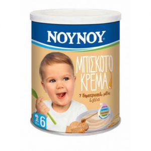 Noynoy Pappa Latte Crema Riso Bisc Miele 300 G 6M+