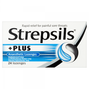STREPSILS PLUS 24TABL