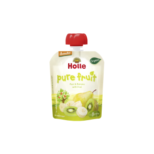 HOLLE POUCH PEAR & BANANA WITH KIWI 8M + 90G