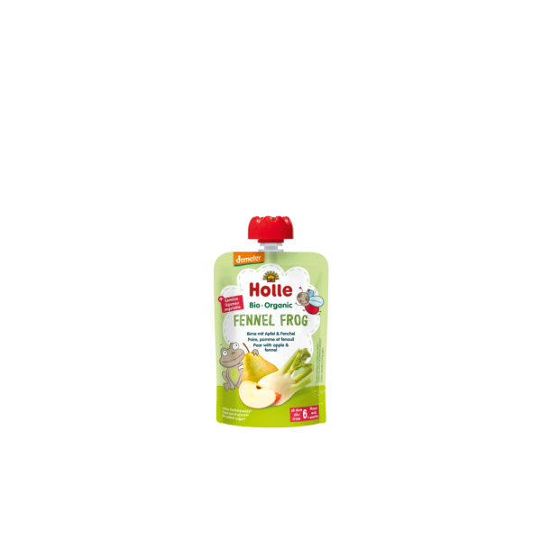 HOLLE POUCH FENNEL FROG APPLE,PEAR,FENNEL*100G