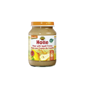 HOLLE PEAR WITH SPELT FLAKES 6M+ 190G