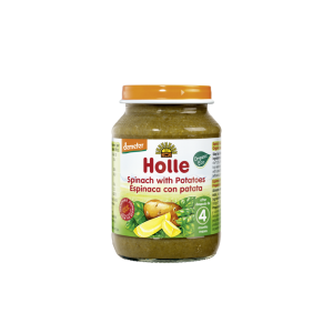 HOLLE SPINACH WITH POTATOES 4M+ 190 G