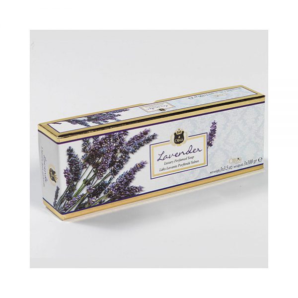 OLIVOS LUX SERIES LAVENDER SOAP 3PZ *100GR