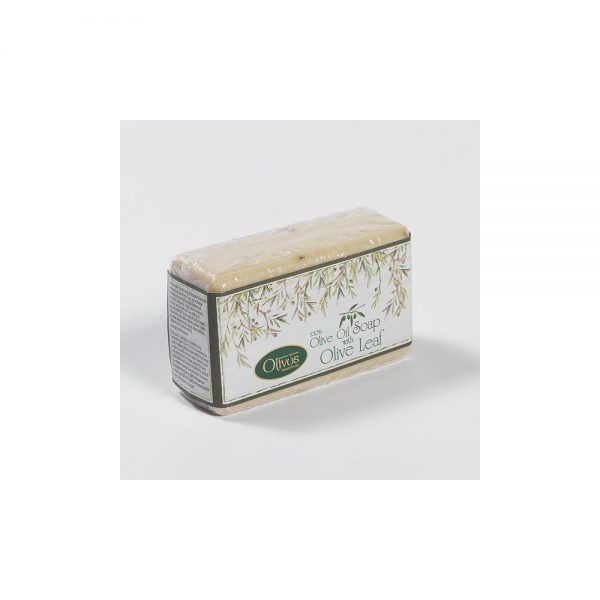 OLIVOS OLIVE OIL SOAP WITH OLIVE LEAF *150GR