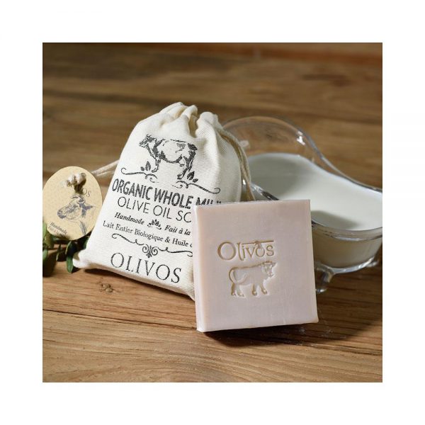 OLIVOS ORGANIC WHOLE MILK SOAP *150GR