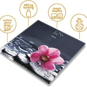Alternative view of BEURER RELAX GLASS BATHROOM SCALE GS215-PESHORE ELEKTRONIKE