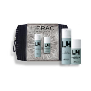 LIERAC XMAS SET POUCH HOMME FLUID ANTI AGE + DEO ROLLON - set promocional